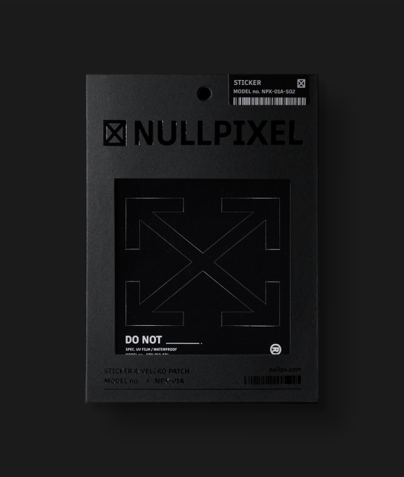 NULLPIXEL DO NOT STICKER NPX-01A-S02